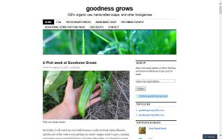 Goodness Grows