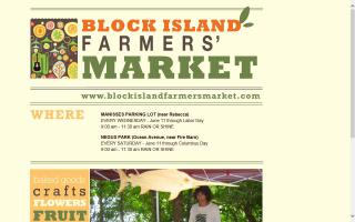 Block Island Farmers Market - Negus Park