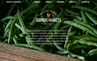 Boulder County Farmers' Market - Longmont & Boulder