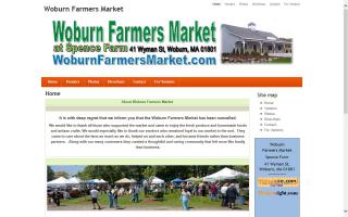 Farmer's Market @ Woburn's Spence Farm