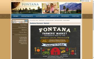 Fontana Farmers' Market - Location I