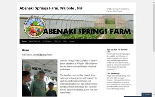Abenaki Springs Farm