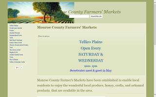 Monroe County Farmers' Markets- Tellico Plains