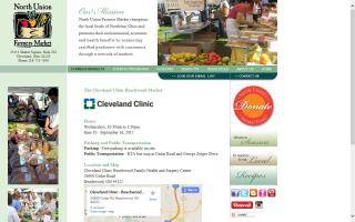 North Union Farmers Market at Cleveland Clinic Beachwood