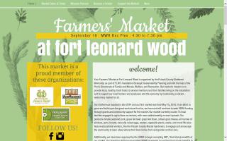 Pulaski County Sheltered Workshop's Farmers' Market at Fort Leonard Wood