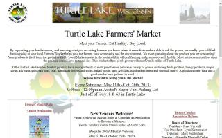 Turtle Lake Farmer's Market