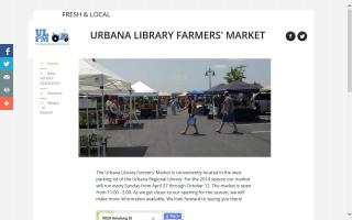 Urbana Library Farmers' Market