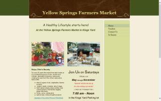 Yellow Springs Farmers' Market in King's Yard