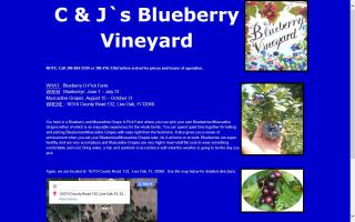 C & J's Blueberry Vineyard