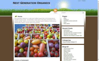 Next Generation Organics