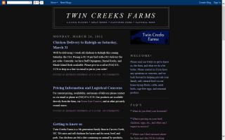 Twin Creeks Farms - Blog