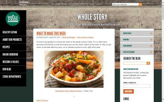 Whole Story  - The Official Whole Foods Market Blog