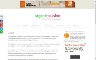 Organic Passion - Blog