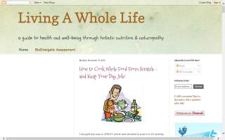 Living A Whole Life - Blog