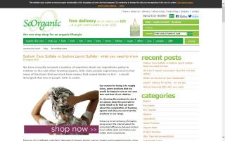 So Organic - Blog