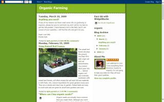 Organic Farming - Blog