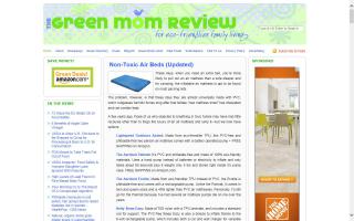 The Green Mom Review - Blog