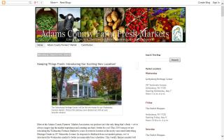 Adams County Farm Fresh Markets - Blog
