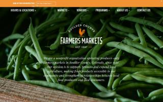 Boulder County Farmers' Markets