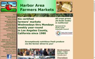 Harbor Area Farmers Markets