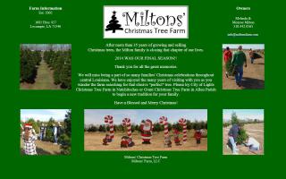 Miltons' Christmas Tree Farm