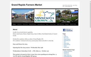 Grand Rapids MN Farmers Market